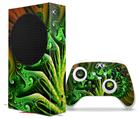 WraptorSkinz Skin Wrap compatible with the 2020 XBOX Series S Console and Controller Broccoli (XBOX NOT INCLUDED)