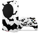 WraptorSkinz Skin Wrap compatible with the 2020 XBOX Series S Console and Controller Deathrock Bats (XBOX NOT INCLUDED)