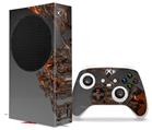 WraptorSkinz Skin Wrap compatible with the 2020 XBOX Series S Console and Controller Car Wreck (XBOX NOT INCLUDED)