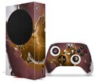 WraptorSkinz Skin Wrap compatible with the 2020 XBOX Series S Console and Controller Comet Nucleus (XBOX NOT INCLUDED)