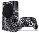 WraptorSkinz Skin Wrap compatible with the 2020 XBOX Series S Console and Controller Eye Of The Storm (XBOX NOT INCLUDED)