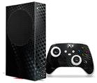 WraptorSkinz Skin Wrap compatible with the 2020 XBOX Series S Console and Controller Dark Mesh (XBOX NOT INCLUDED)