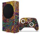 WraptorSkinz Skin Wrap compatible with the 2020 XBOX Series S Console and Controller Fire And Water (XBOX NOT INCLUDED)