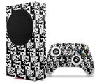 WraptorSkinz Skin Wrap compatible with the 2020 XBOX Series S Console and Controller Skull Checker (XBOX NOT INCLUDED)