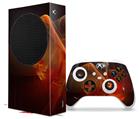 WraptorSkinz Skin Wrap compatible with the 2020 XBOX Series S Console and Controller Flaming Veil (XBOX NOT INCLUDED)