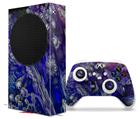 WraptorSkinz Skin Wrap compatible with the 2020 XBOX Series S Console and Controller Flowery (XBOX NOT INCLUDED)