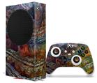 WraptorSkinz Skin Wrap compatible with the 2020 XBOX Series S Console and Controller Organic 2 (XBOX NOT INCLUDED)