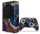 WraptorSkinz Skin Wrap compatible with the 2020 XBOX Series S Console and Controller Spherical Space (XBOX NOT INCLUDED)