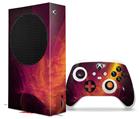 WraptorSkinz Skin Wrap compatible with the 2020 XBOX Series S Console and Controller Eruption (XBOX NOT INCLUDED)