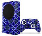 WraptorSkinz Skin Wrap compatible with the 2020 XBOX Series S Console and Controller Daisy Blue (XBOX NOT INCLUDED)