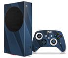 WraptorSkinz Skin Wrap compatible with the 2020 XBOX Series S Console and Controller VintageID 25 Blue (XBOX NOT INCLUDED)