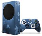 WraptorSkinz Skin Wrap compatible with the 2020 XBOX Series S Console and Controller Bokeh Butterflies Blue (XBOX NOT INCLUDED)