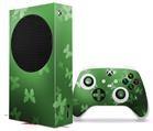 WraptorSkinz Skin Wrap compatible with the 2020 XBOX Series S Console and Controller Bokeh Butterflies Green (XBOX NOT INCLUDED)