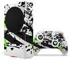 WraptorSkinz Skin Wrap compatible with the 2020 XBOX Series S Console and Controller Baja 0018 Lime Green (XBOX NOT INCLUDED)