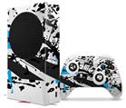 WraptorSkinz Skin Wrap compatible with the 2020 XBOX Series S Console and Controller Baja 0018 Blue Medium (XBOX NOT INCLUDED)