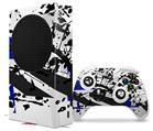 WraptorSkinz Skin Wrap compatible with the 2020 XBOX Series S Console and Controller Baja 0018 Blue Royal (XBOX NOT INCLUDED)