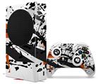 WraptorSkinz Skin Wrap compatible with the 2020 XBOX Series S Console and Controller Baja 0018 Burnt Orange (XBOX NOT INCLUDED)