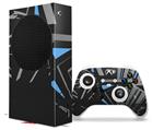 WraptorSkinz Skin Wrap compatible with the 2020 XBOX Series S Console and Controller Baja 0023 Blue Medium (XBOX NOT INCLUDED)
