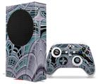 WraptorSkinz Skin Wrap compatible with the 2020 XBOX Series S Console and Controller Socialist Abstract (XBOX NOT INCLUDED)