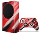 WraptorSkinz Skin Wrap compatible with the 2020 XBOX Series S Console and Controller Paint Blend Red (XBOX NOT INCLUDED)