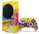 WraptorSkinz Skin Wrap compatible with the 2020 XBOX Series S Console and Controller Rainbow Music (XBOX NOT INCLUDED)
