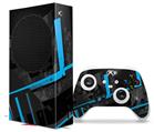 WraptorSkinz Skin Wrap compatible with the 2020 XBOX Series S Console and Controller Baja 0004 Blue Medium (XBOX NOT INCLUDED)