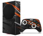 WraptorSkinz Skin Wrap compatible with the 2020 XBOX Series S Console and Controller Baja 0014 Burnt Orange (XBOX NOT INCLUDED)