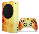 WraptorSkinz Skin Wrap compatible with the 2020 XBOX Series S Console and Controller Corona Burst (XBOX NOT INCLUDED)