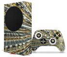 WraptorSkinz Skin Wrap compatible with the 2020 XBOX Series S Console and Controller Metal Sunset (XBOX NOT INCLUDED)
