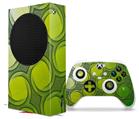 WraptorSkinz Skin Wrap compatible with the 2020 XBOX Series S Console and Controller Offset Spiro (XBOX NOT INCLUDED)