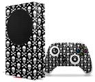 WraptorSkinz Skin Wrap compatible with the 2020 XBOX Series S Console and Controller Skull and Crossbones Pattern (XBOX NOT INCLUDED)