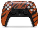 WraptorSkinz Skin Wrap compatible with the Sony PS5 DualSense Controller Tie Dye Bengal Side Stripes (CONTROLLER NOT INCLUDED)