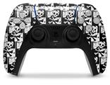 WraptorSkinz Skin Wrap compatible with the Sony PS5 DualSense Controller Skull Checker (CONTROLLER NOT INCLUDED)