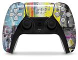 WraptorSkinz Skin Wrap compatible with the Sony PS5 DualSense Controller Graffiti Pop (CONTROLLER NOT INCLUDED)