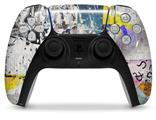 WraptorSkinz Skin Wrap compatible with the Sony PS5 DualSense Controller Urban Graffiti (CONTROLLER NOT INCLUDED)