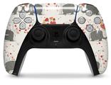 WraptorSkinz Skin Wrap compatible with the Sony PS5 DualSense Controller Elephant Love (CONTROLLER NOT INCLUDED)