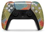 WraptorSkinz Skin Wrap compatible with the Sony PS5 DualSense Controller Flowers Pattern 03 (CONTROLLER NOT INCLUDED)