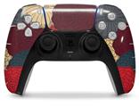 WraptorSkinz Skin Wrap compatible with the Sony PS5 DualSense Controller Flowers Pattern 04 (CONTROLLER NOT INCLUDED)