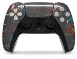 WraptorSkinz Skin Wrap compatible with the Sony PS5 DualSense Controller Flowers Pattern 07 (CONTROLLER NOT INCLUDED)