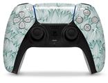 WraptorSkinz Skin Wrap compatible with the Sony PS5 DualSense Controller Flowers Pattern 09 (CONTROLLER NOT INCLUDED)