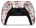 WraptorSkinz Skin Wrap compatible with the Sony PS5 DualSense Controller Flowers Pattern 23 (CONTROLLER NOT INCLUDED)