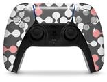 WraptorSkinz Skin Wrap compatible with the Sony PS5 DualSense Controller Locknodes 04 Pink (CONTROLLER NOT INCLUDED)