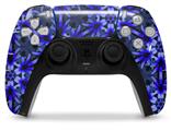WraptorSkinz Skin Wrap compatible with the Sony PS5 DualSense Controller Daisy Blue (CONTROLLER NOT INCLUDED)
