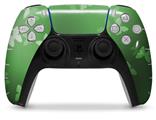 WraptorSkinz Skin Wrap compatible with the Sony PS5 DualSense Controller Bokeh Butterflies Green (CONTROLLER NOT INCLUDED)