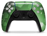 WraptorSkinz Skin Wrap compatible with the Sony PS5 DualSense Controller Bokeh Hex Green (CONTROLLER NOT INCLUDED)
