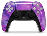WraptorSkinz Skin Wrap compatible with the Sony PS5 DualSense Controller Painting Purple Splash (CONTROLLER NOT INCLUDED)