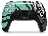 WraptorSkinz Skin Wrap compatible with the Sony PS5 DualSense Controller Baja 0040 Seafoam Green (CONTROLLER NOT INCLUDED)