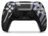 WraptorSkinz Skin Wrap compatible with the Sony PS5 DualSense Controller Baja 0023 Blue Royal (CONTROLLER NOT INCLUDED)