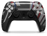 WraptorSkinz Skin Wrap compatible with the Sony PS5 DualSense Controller Baja 0023 Red (CONTROLLER NOT INCLUDED)
