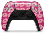 WraptorSkinz Skin Wrap compatible with the Sony PS5 DualSense Controller Donuts Hot Pink Fuchsia (CONTROLLER NOT INCLUDED)